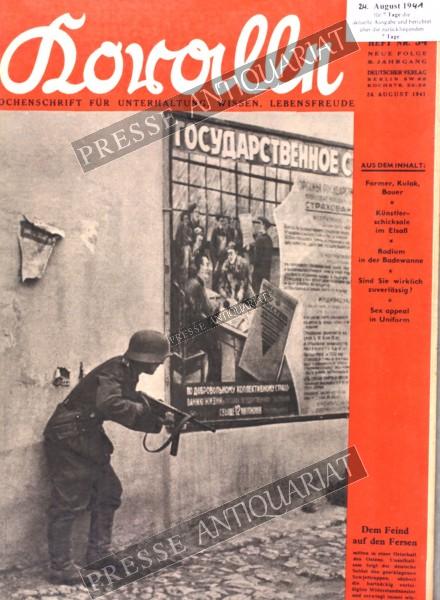 Wochenschrift Koralle, 24.08.1941 bis 30.08.1941