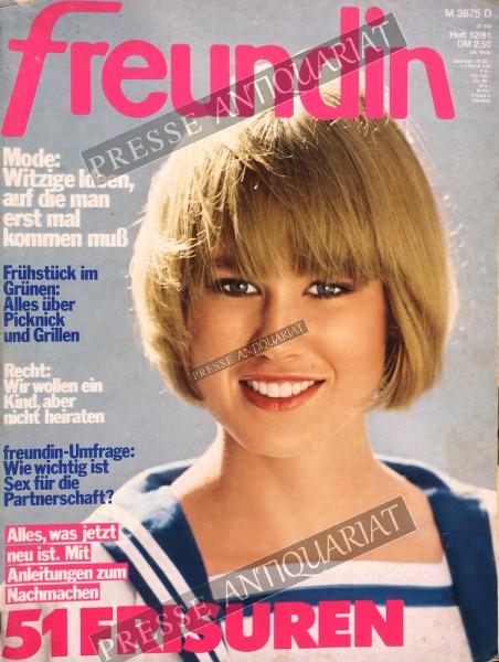 Freundin Modemagazin, 27.05.1981 bis 09.06.1981