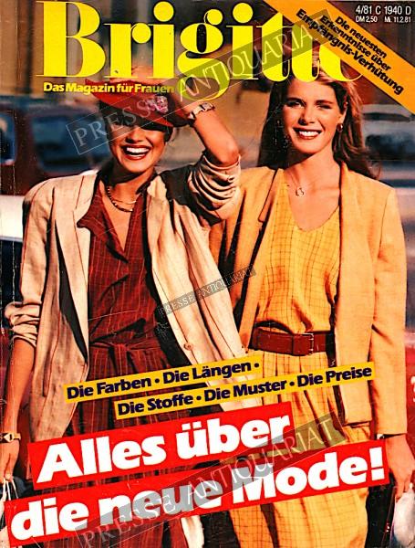 Brigitte Modemagazin, 11.02.1981 bis 24.02.1981
