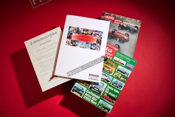 Geschenkmappe Auto Motor Sport