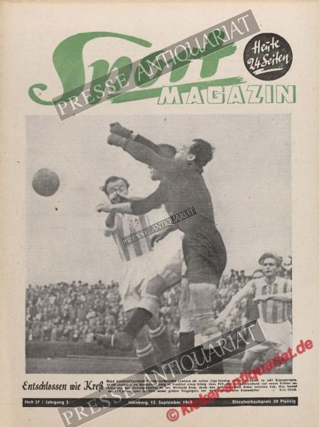 Sportmagazin Nr. 37, 15.09.1948 bis 21.09.1948