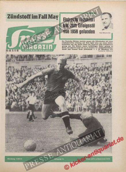 Sportmagazin Nr. 35A, 21.08.1961 bis 27.08.1961