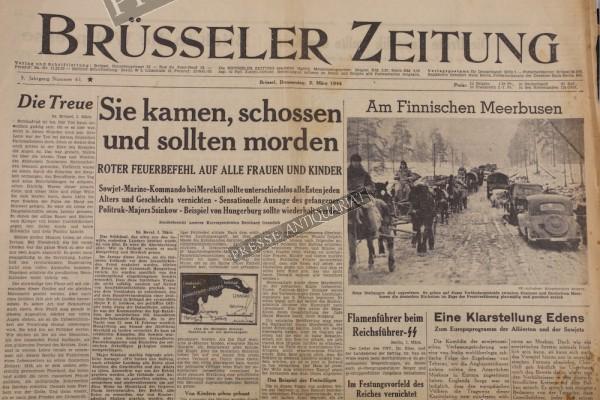 Brüsseler Zeitung, 02.03.1944