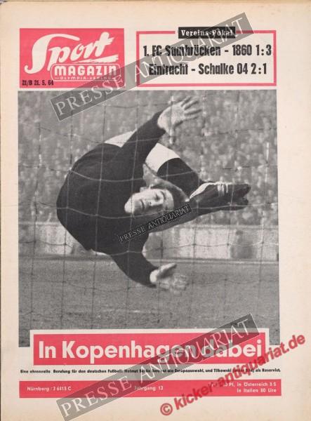 Sportmagazin Nr. 21B, 21.05.1964 bis 27.05.1964