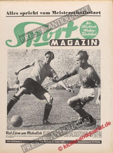 Sportmagazin Nr. 35, 31.08.1949 bis 06.09.1949