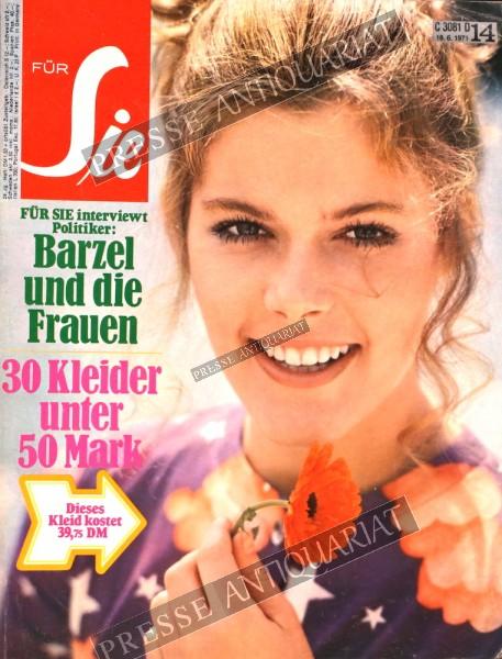 Für Sie, 18.06.1971 bis 01.07.1971