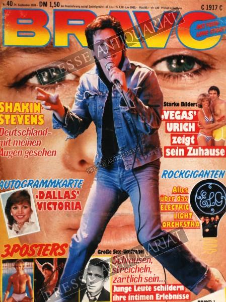 Bravo Zeitschrift, 24.09.1981 bis 30.09.1981