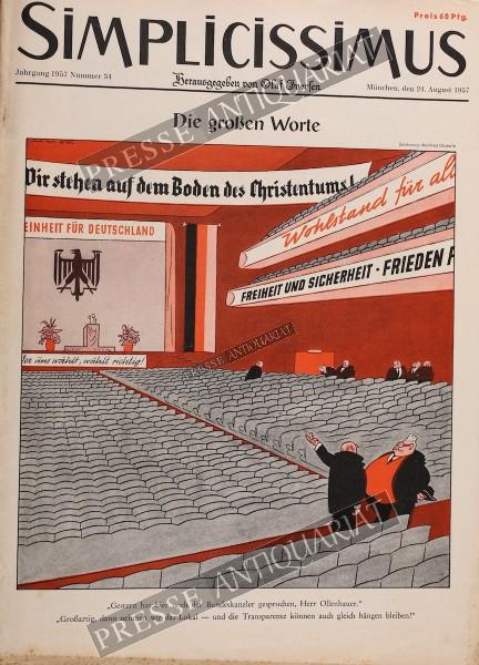 Simplicissimus, 24.08.1957 bis 30.08.1957