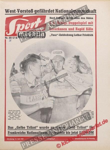 Sportmagazin Nr. 28B, 11.07.1957 bis 17.07.1957