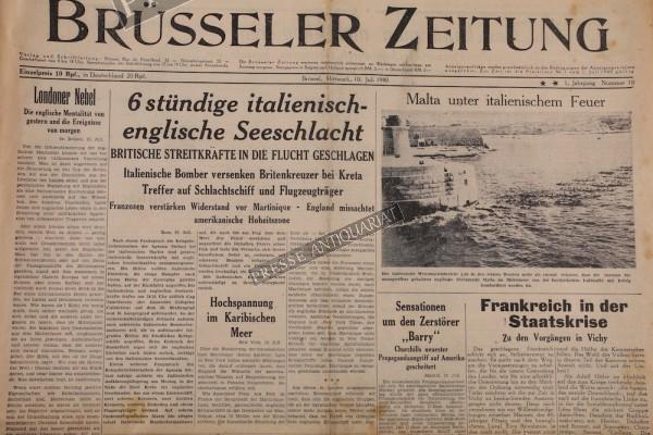 Brüsseler Zeitung, 10.07.1940