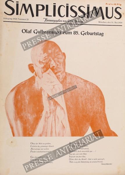 Simplicissimus, 31.05.1958 bis 06.06.1958