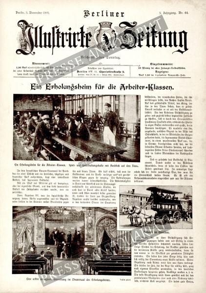 Berliner Illustrirte Zeitung, 03.11.1901 bis 09.11.1901