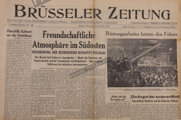 Brüsseler Zeitung, 12.12.1940