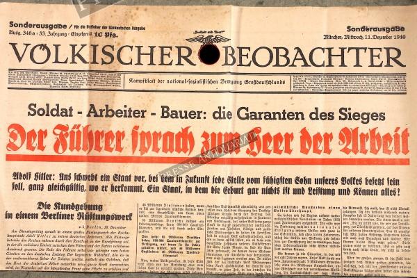 Völkischer Beobachter, 11.12.1940