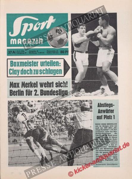 Sportmagazin Nr. 37A, 12.09.1966 bis 18.09.1966