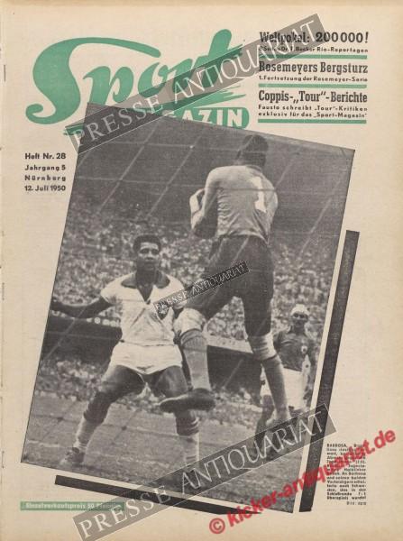 Sportmagazin Nr. 28, 12.07.1950 bis 18.07.1950