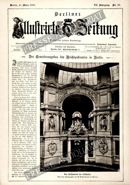Berliner Illustrirte Zeitung, 27.03.1898 bis 02.04.1898