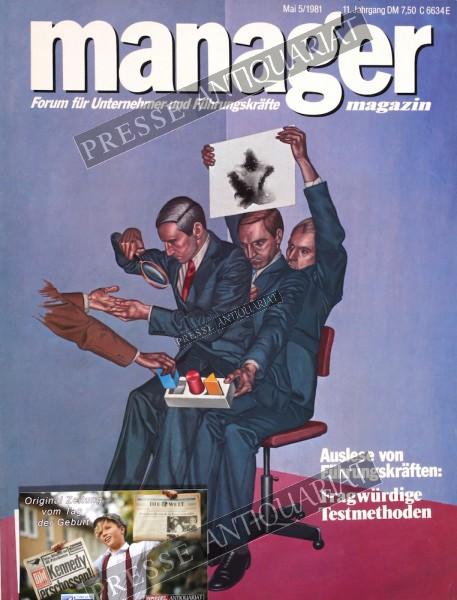 Manager Magazin, 01.05.1981 bis 31.05.1981