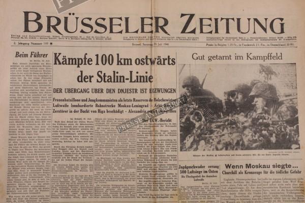Brüsseler Zeitung, 20.07.1941