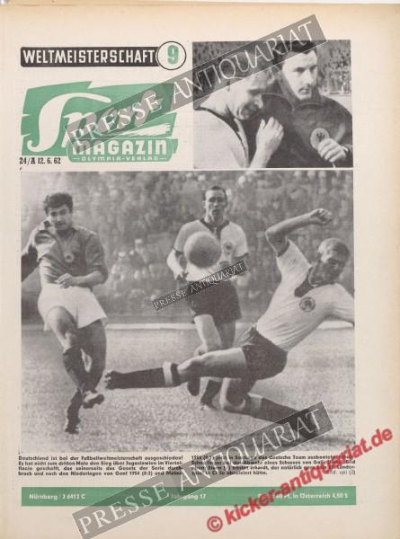 Sportmagazin Nr. 24A, 12.06.1962 bis 18.06.1962