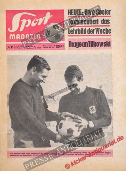 Sportmagazin Nr. 32B, 11.08.1966 bis 17.08.1966