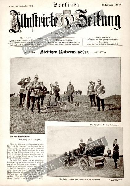 Berliner Illustrirte Zeitung, 23.09.1900 bis 29.09.1900