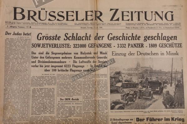 Brüsseler Zeitung, 11.07.1941