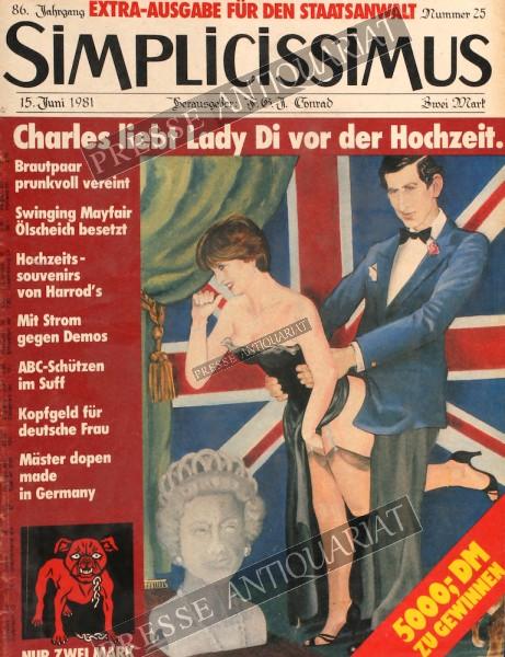 Simplicissimus Satiremagazin, 15.06.1981 bis 21.06.1981