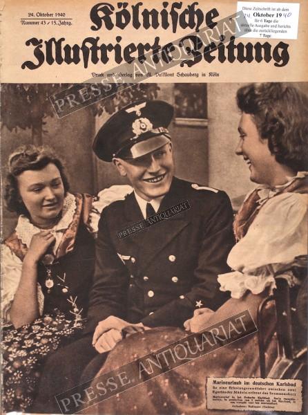 Kölnische Illustrierte Zeitung, 24.10.1940 bis 30.10.1940