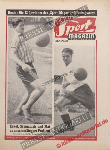 Sportmagazin Nr. 45B, 07.11.1957 bis 13.11.1957