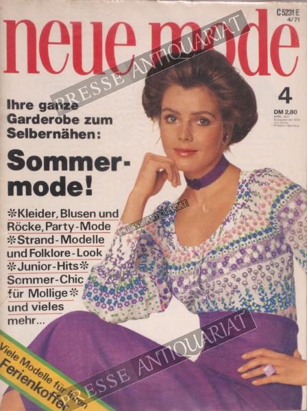 Neue Mode, 01.04.1971 bis 30.04.1971