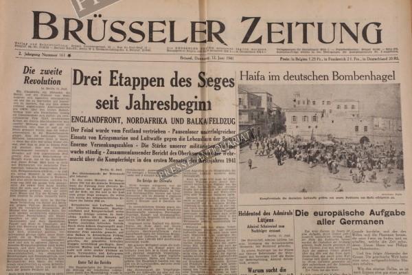 Brüsseler Zeitung, 12.06.1941