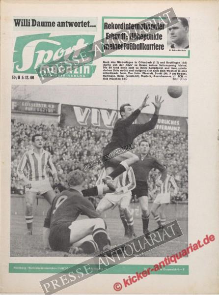 Sportmagazin Nr. 50A, 12.12.1960 bis 18.12.1960