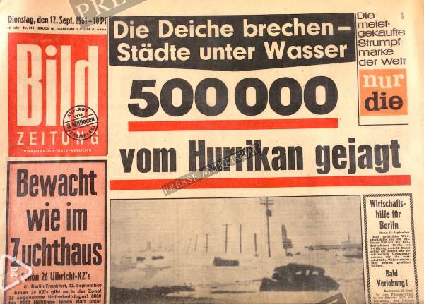 Bild Zeitung, 12.09.1961