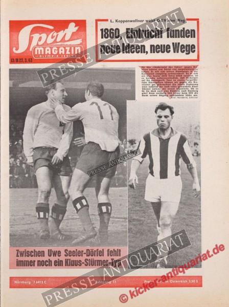 Sportmagazin Nr. 13B, 27.03.1963 bis 02.04.1963