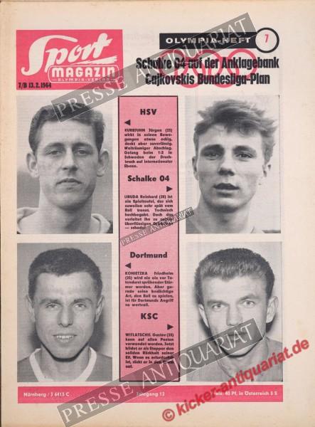 Sportmagazin Nr. 7B, 13.02.1964 bis 19.02.1964