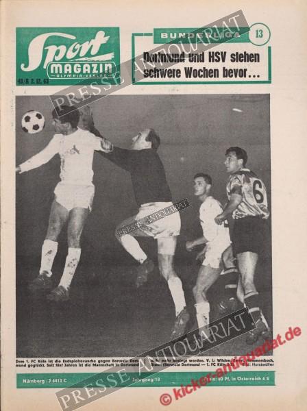 Sportmagazin Nr. 48A, 02.12.1963 bis 08.12.1963