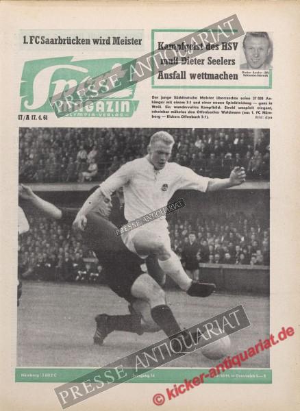 Sportmagazin Nr. 17A, 17.04.1961 bis 23.04.1961
