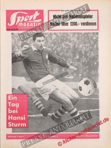Sportmagazin Nr. 41B, 10.10.1963 bis 16.10.1963