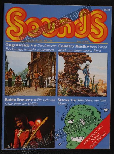 Sounds Musik Magazin, 01.06.1976 bis 30.06.1976