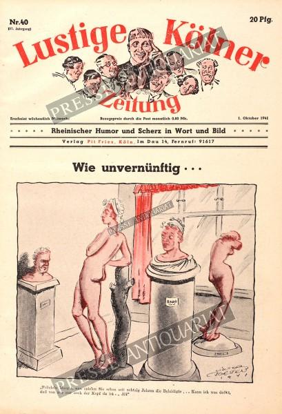 Lustige Kölner Zeitung, 01.10.1941 bis 07.10.1941