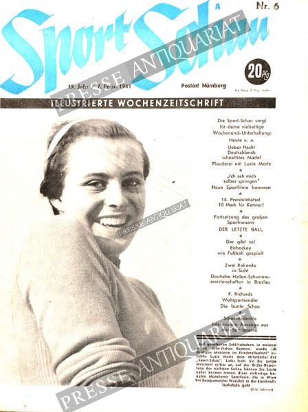 Sport Schau, 07.02.1941 bis 13.02.1941