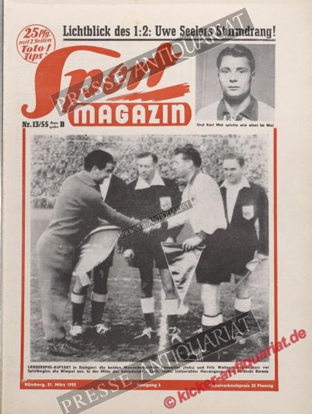 Sportmagazin Nr. 13B, 31.03.1955 bis 06.04.1955