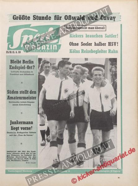Sportmagazin Nr. 24A, 15.06.1959 bis 21.06.1959