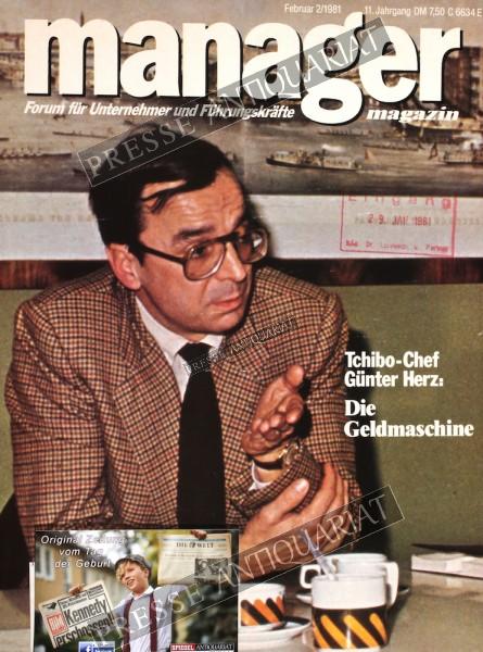 Manager Magazin, 01.02.1981 bis 28.02.1981