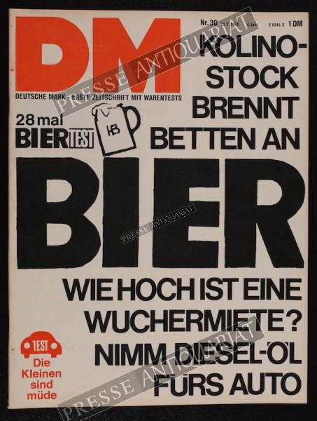 DM Die Deutsche Mark Zeitschrift mit dem Warentest, 23.07.1964 bis 29.07.1964