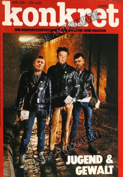Konkret Magazin, 01.05.1981 bis 31.05.1981