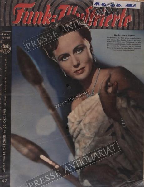 Funk Illustrierte, 14.10.1951 bis 20.10.1951