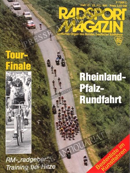 Radsport Magazin, 22.07.1981 bis 04.08.1981