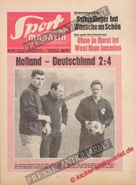 Sportmagazin Nr. 12B, 24.03.1966 bis 30.03.1966